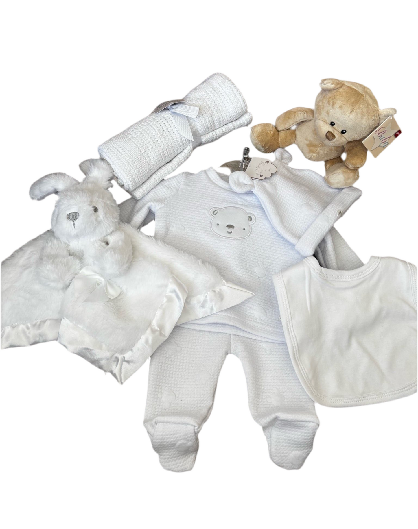 6 Piece Unisex New Baby Bear Bundle