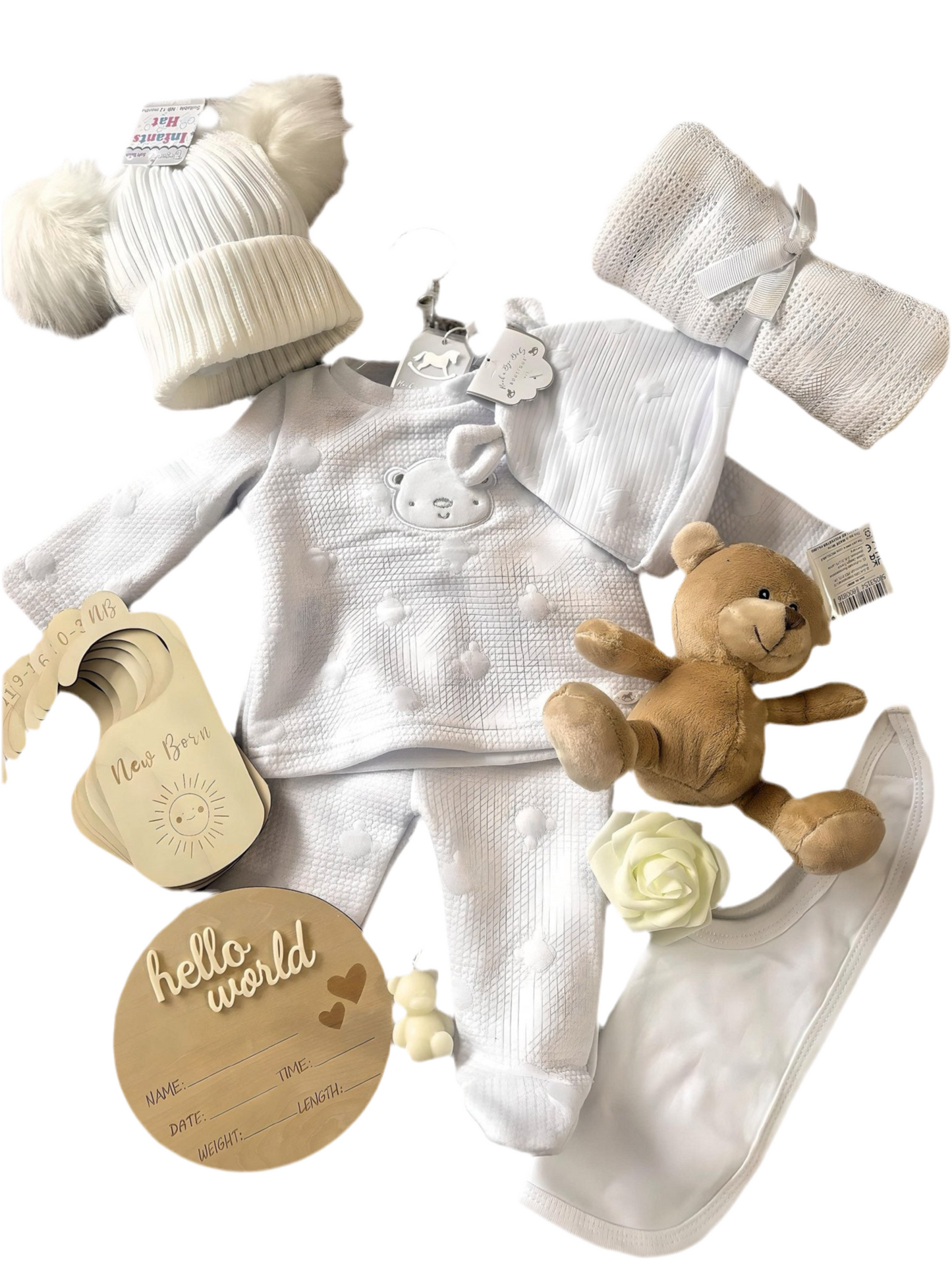New Baby Unisex Hamper - 12 Items